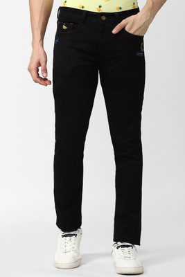 Simon Carter London Slim Men Black Jeans