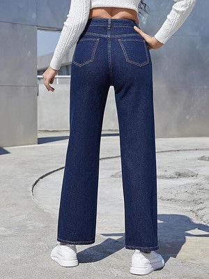 Riacult Regular Women Blue Jeans