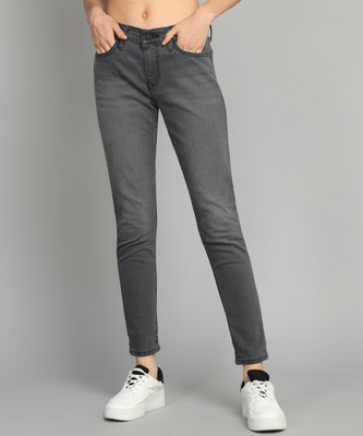 LEVI'S 710 Super Skinny Women Grey Jeans