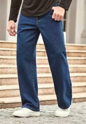 MegaValue Loose Fit Men Dark Blue Jeans