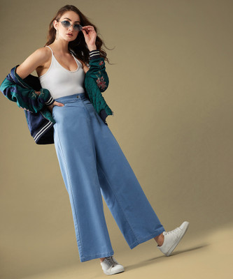 DOLCE CRUDO Relaxed Fit Women Blue Jeans