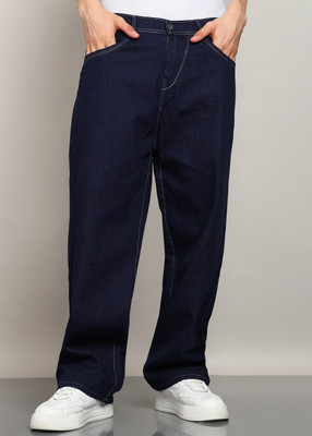 METRONAUT Loose Fit Men Dark Blue Jeans
