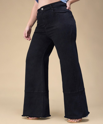 Miss Chase Relaxed Fit Women Black Jeans