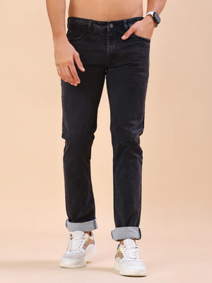 V-MART Slim Men Dark Grey Jeans