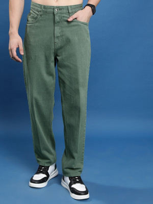 HIGHLANDER Regular Men Green Jeans