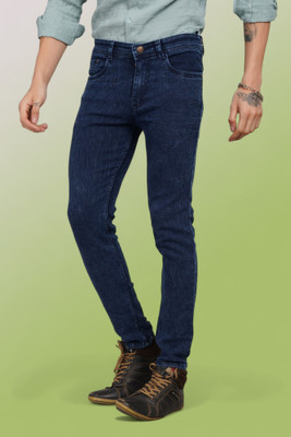 Lzard Slim Men Blue Jeans