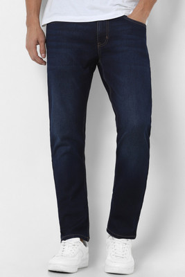 PETER ENGLAND Tapered Fit Men Dark Blue Jeans
