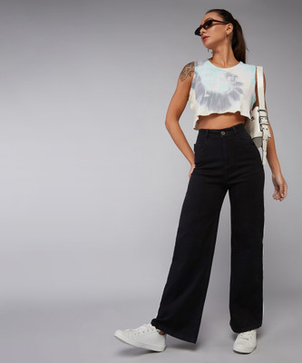 DOLCE CRUDO Skinny Women Black Jeans
