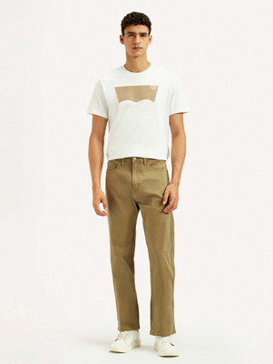 LEVI'S Straight Fit Men Brown Jeans