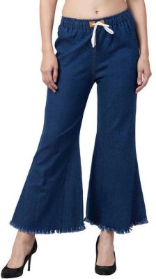 Coutume Collections Flared Women Blue Jeans