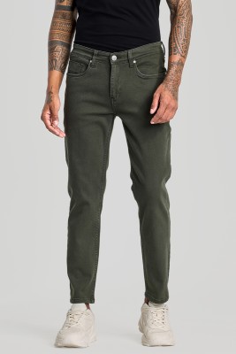 Snitch Slim Men Green Jeans