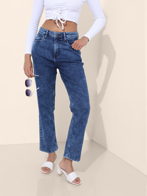 Freehand Straight Fit Women Blue Jeans