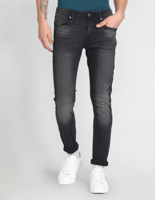 FLYING MACHINE Skinny Men Black Jeans