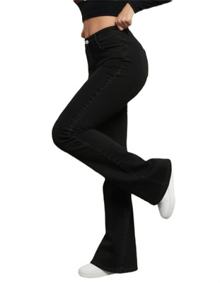 Krishna fashion Boot-Leg Women Black Jeans