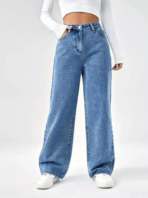 beauty Boyfriend Women Light Blue Jeans