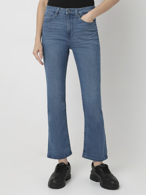 Spykar Boot-Leg Women Blue Jeans