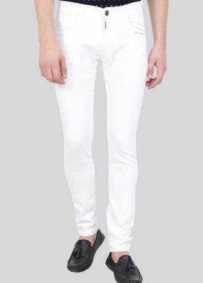 linaria Slim Men White Jeans