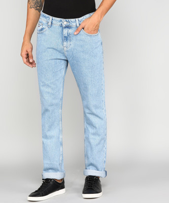 TOMMY HILFIGER Regular Men Light Blue Jeans