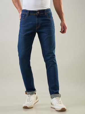 Tim Paris Tapered Fit Men Blue Jeans