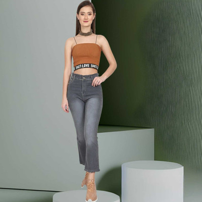 SheLook Regular Women Grey Jeans