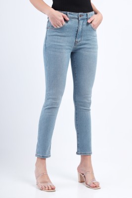 Noggah Skinny Women Blue Jeans