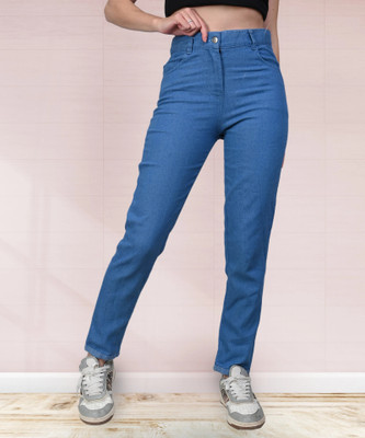 KONFY Boot-Leg Women Blue Jeans