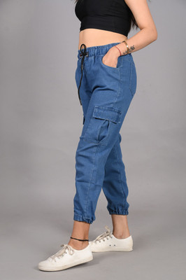 Denton Jogger Fit Women Blue Jeans