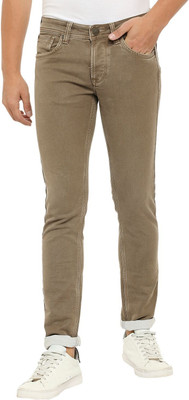 LAWMAN PG3 Slim Men Brown Jeans