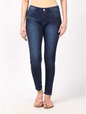 Selfmade Slim Women Dark Blue Jeans