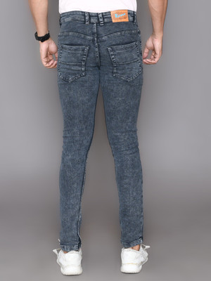 RASSO Slim Men Grey Jeans