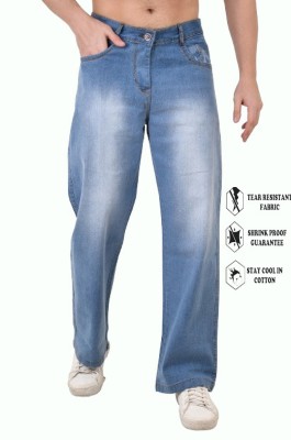 Flarex Boyfriend Men Light Blue Jeans