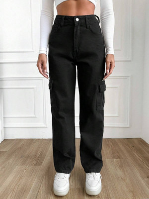 METRONAUT Regular Women Black Jeans