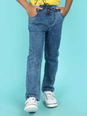 V-MART Regular Boys Dark Blue Jeans