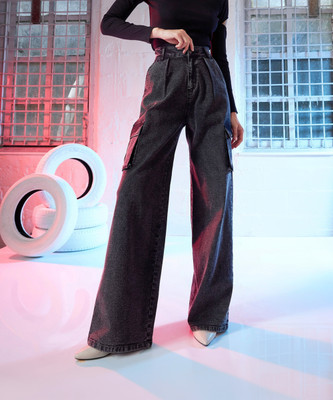 SASSAFRAS Regular Women Black Jeans