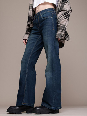 Roadster Flared Women Blue Jeans