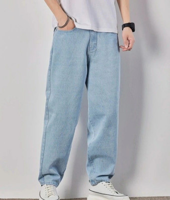 itup Loose Fit Men Blue Jeans