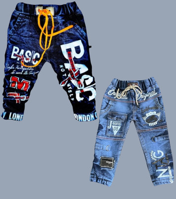 EASTWARDS Relaxed Fit Baby Boys Blue Jeans(Pack of 2)