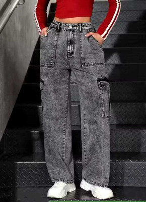 Herway Regular Women Grey Jeans