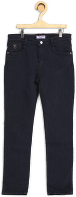 U.S. POLO ASSN. Slim Baby Boys Grey Jeans