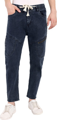 Chemistree Regular Men Dark Blue Jeans