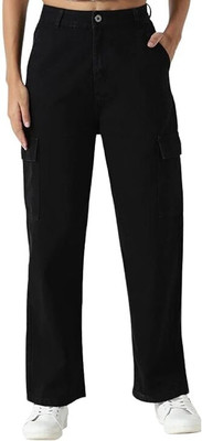 HouseOfCommon Boyfriend Women Black Jeans