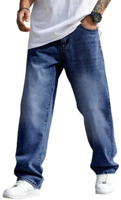 BINHARUN Loose Fit Men Blue Jeans