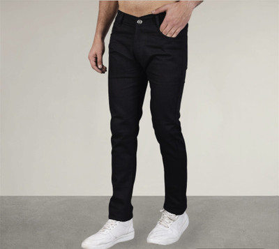 Gajanand Slim Men Black Jeans
