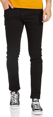 The Indian Garage Co. Slim Men Black Jeans