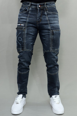 GEX Regular Men Dark Blue Jeans