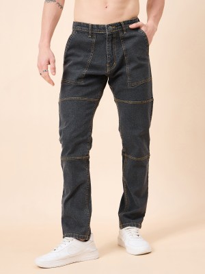 STUDIO NEXX Loose Fit Men Dark Grey Jeans