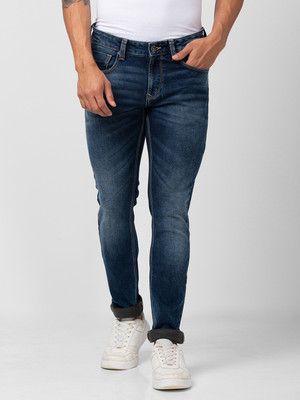 Spykar Slim Men Grey Jeans