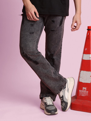 Bene Kleed Loose Fit Men Black Jeans