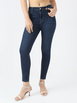 Kraus Jeans Women High-Rise Skinny Fit Jeans Skinny Women Blue Jeans