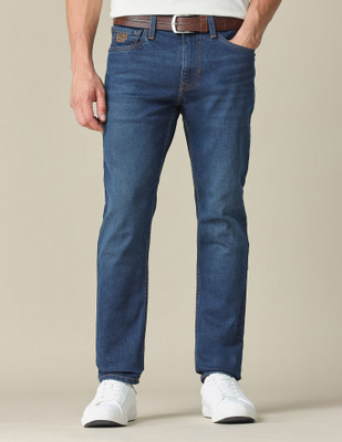 U.S. Polo Assn. Denim Co. Tapered Fit Men Dark Blue Jeans